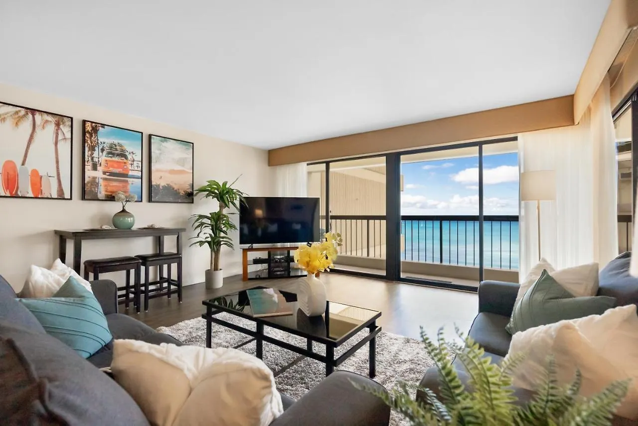 Spacious Waikiki Beach 2Br-Ocean View-Free Parking contacts