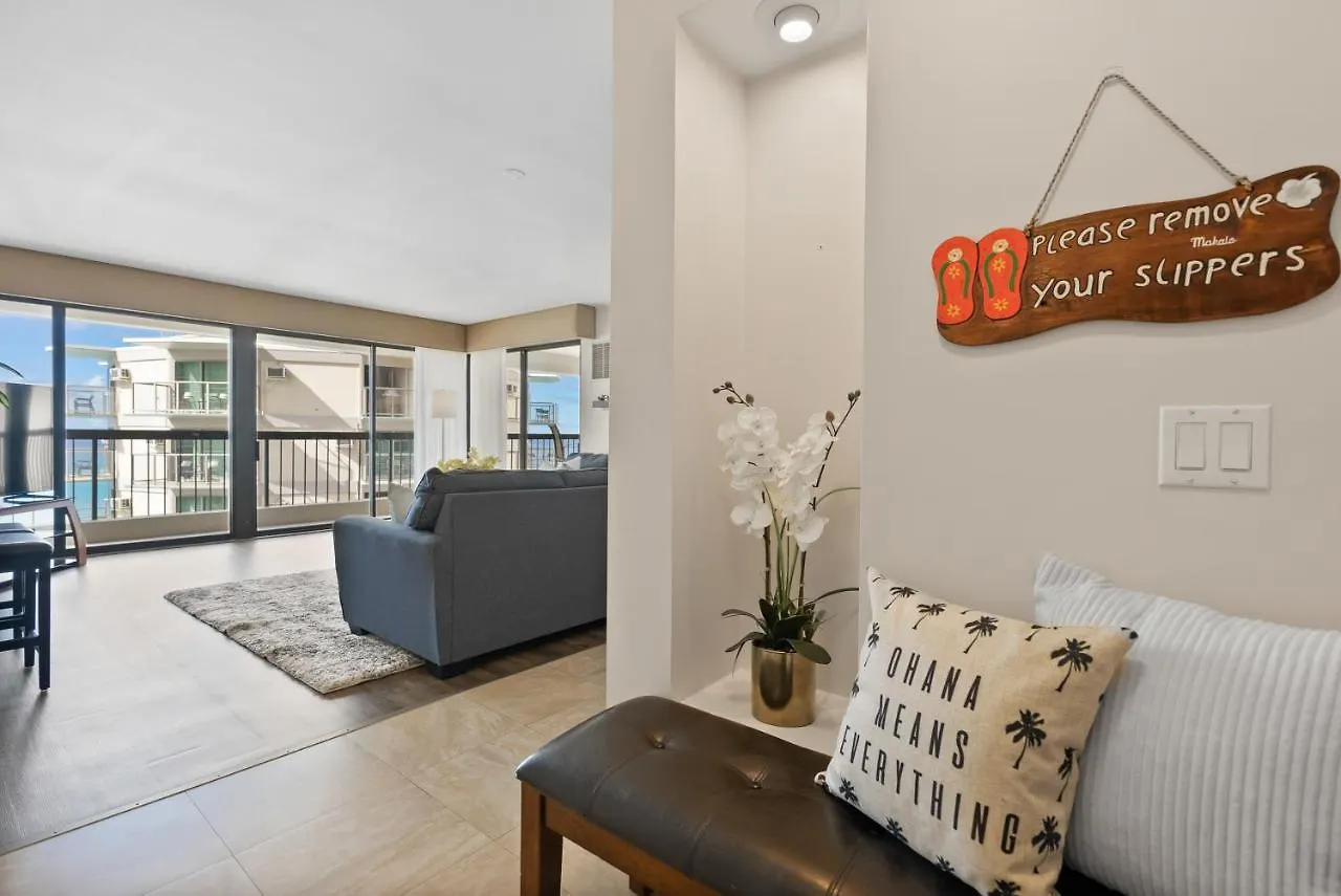 Apartment Spacious Waikiki Beach 2Br-Ocean View-Free Parking Honolulu United States