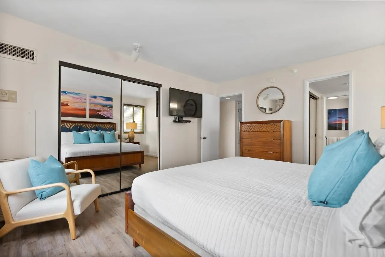 Apartment Spacious Waikiki Beach 2Br-Ocean View-Free Parking Honolulu